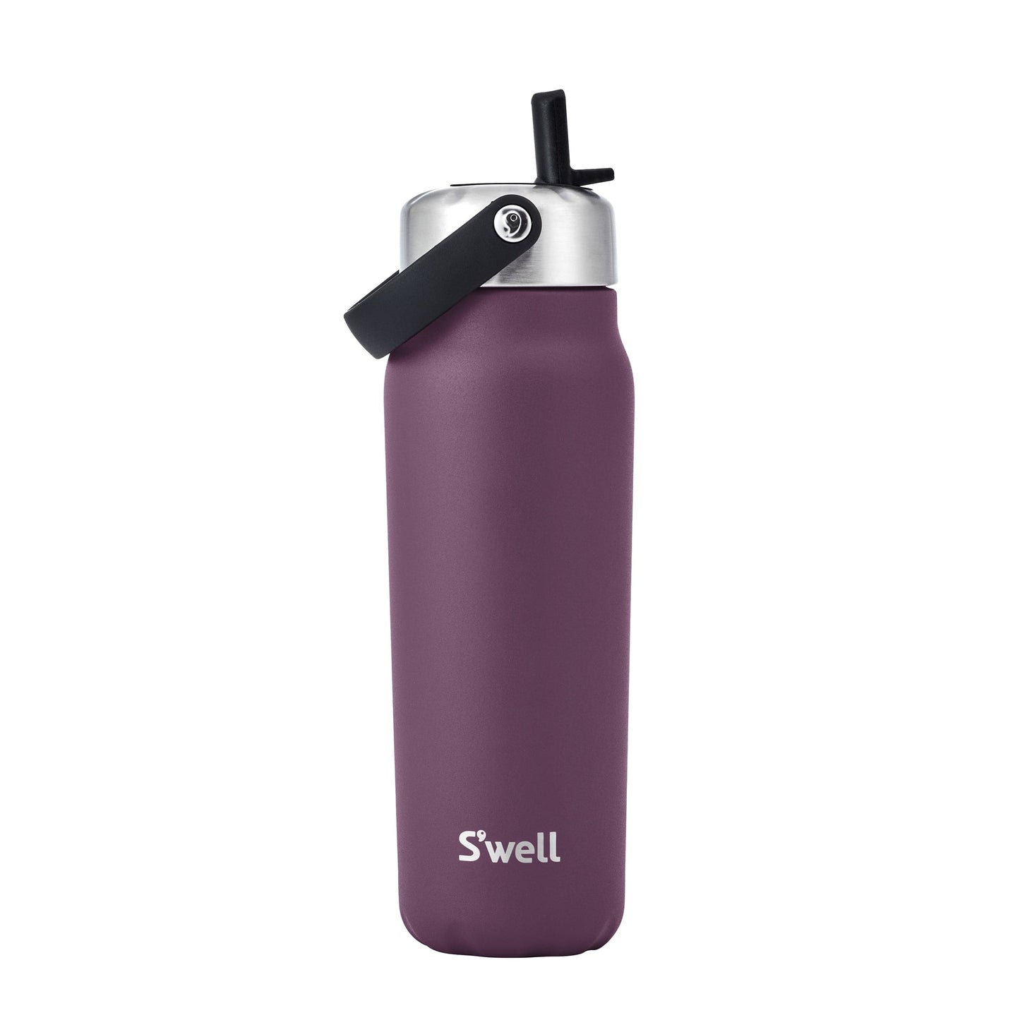 explorer-with-flip-straw-lid-24oz-l2 Swell_24oz_Explorer_Plum_Purple_Water_Bottle_Front_Straw_Up.jpg