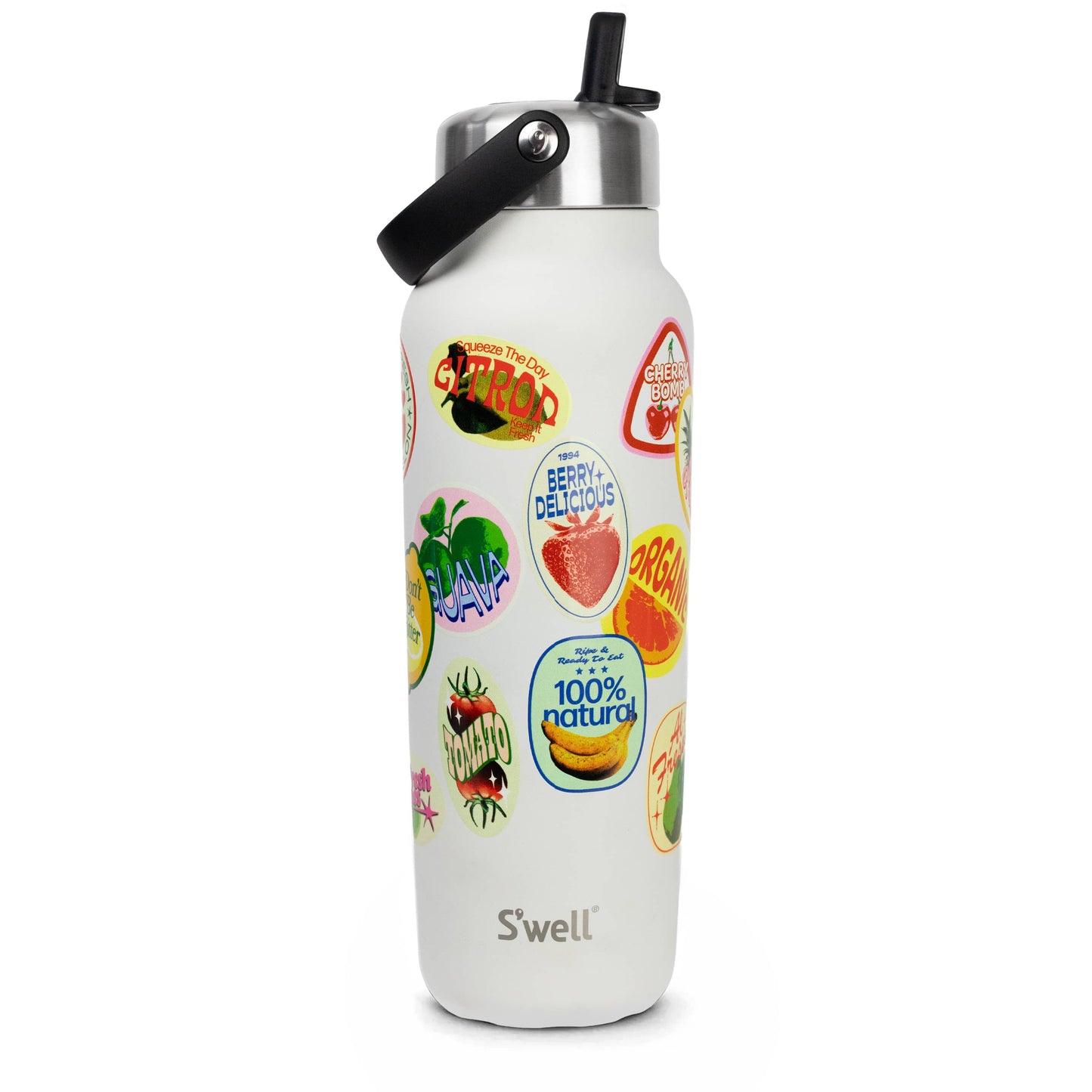 explorer-with-flip-straw-lid-40oz-h6 01_Swell_Fruit_Stand_Stamp_Pattern_Moonstone_White_Front.jpg