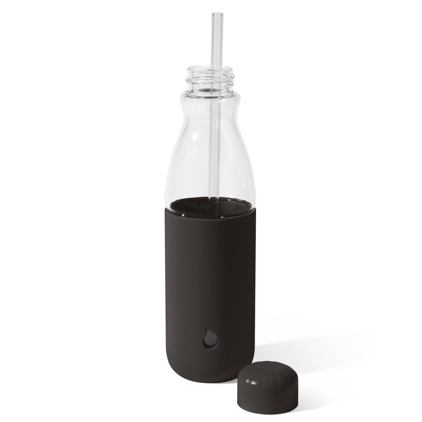 glass-original-bottle-18oz-l4 18oz_Onyx_Black_Glass_Original_Bottle_Front_Cap_Off_Straw_In_Front_Cap_On_Straw_In.jpg