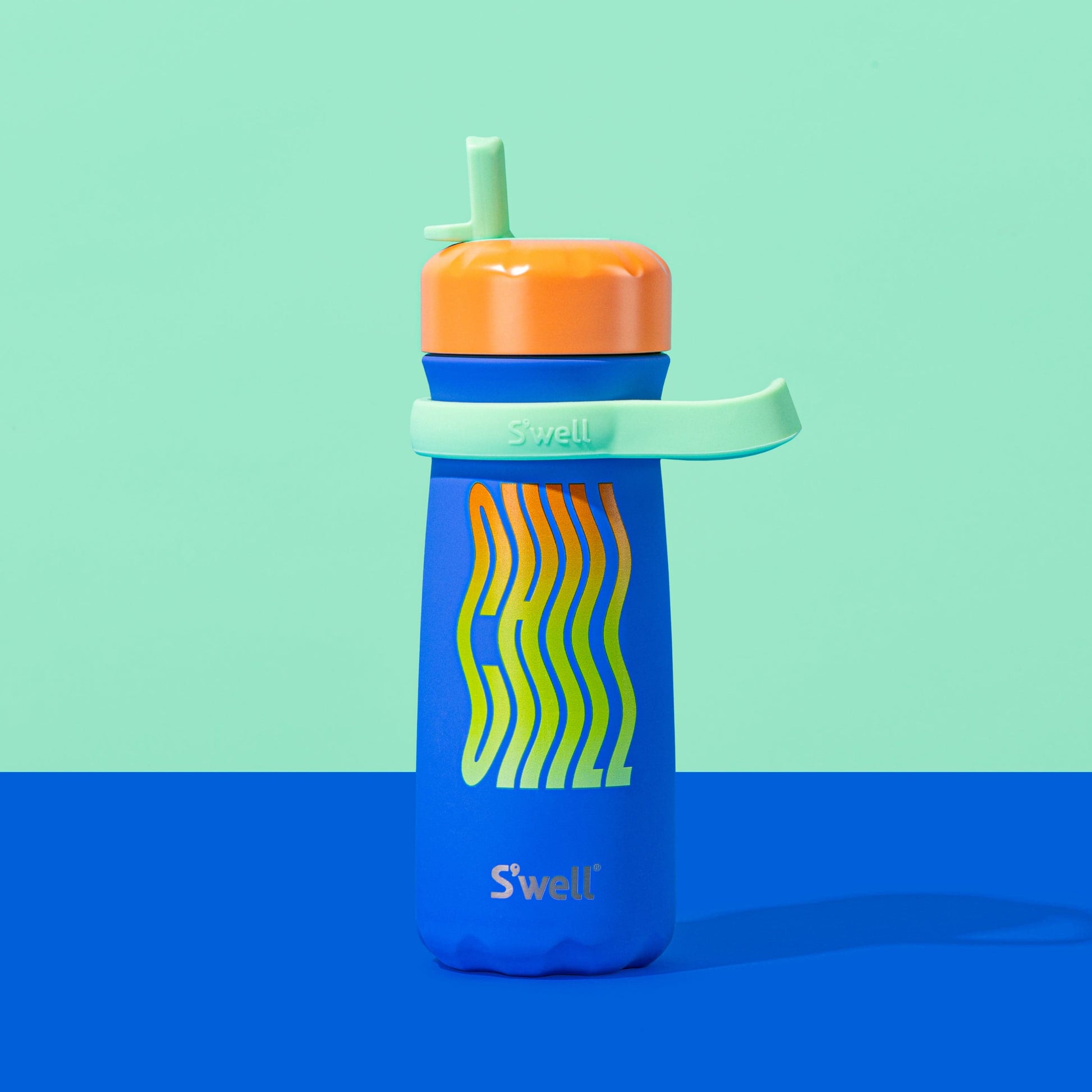 traveler-with-flip-straw-lid-16oz-h8 Swell-Kids-Water-Bottle-Traveler-16oz-Blue-Chill-Beauty.jpg