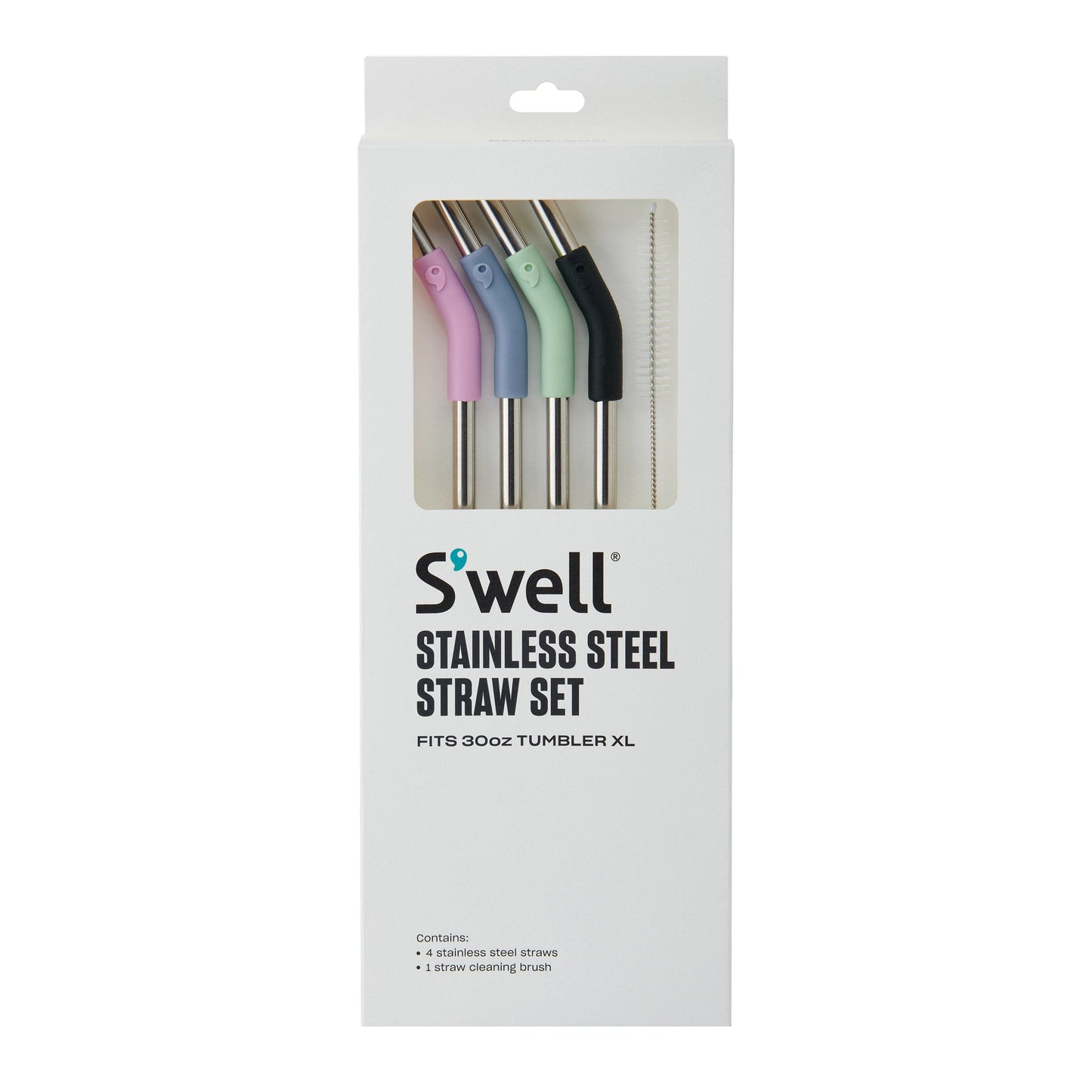30oz-tumbler-xl-stainless-steel-straw-set-f3 Swell-Stainless-Steel-Elbow-Straws-30oz-Multicolor-Packaging.jpg
