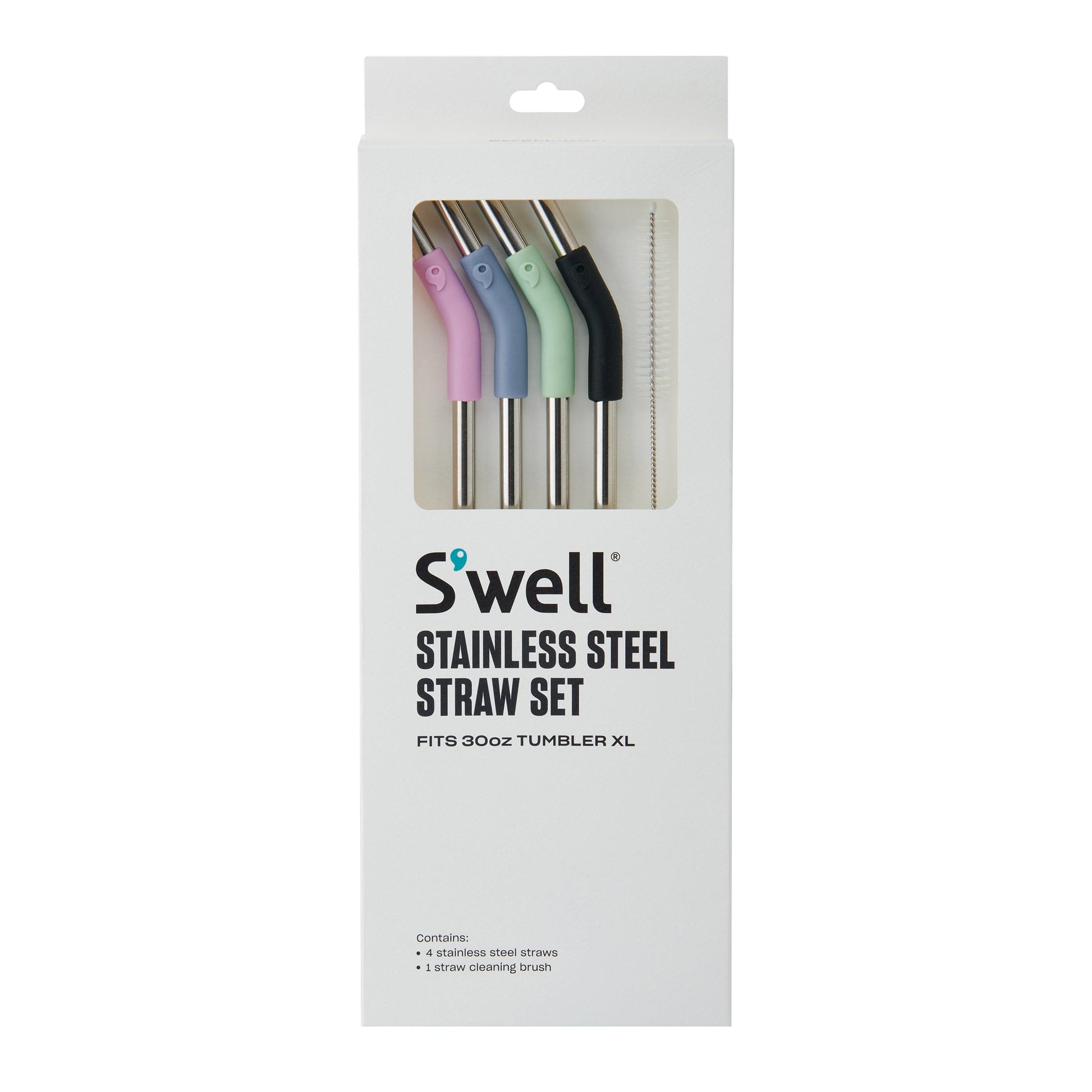 30oz-tumbler-xl-stainless-steel-straw-set-f3 Swell-Stainless-Steel-Elbow-Straws-30oz-Multicolor-Packaging.jpg