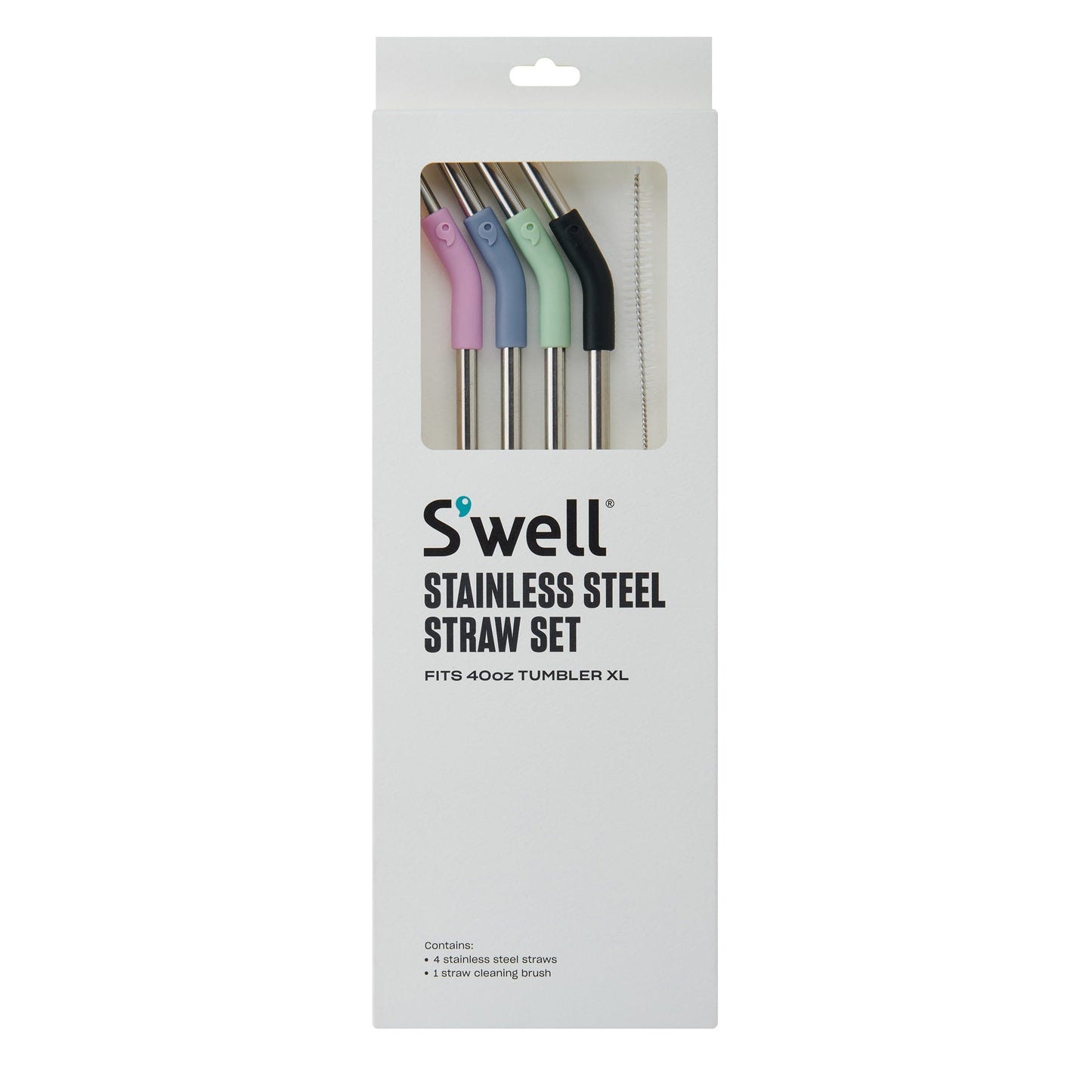 40oz-tumbler-xl-stainless-steel-straw-set-n7 Swell-Stainless-Steel-Elbow-Straws-40oz-Multicolor-Packaging.jpg